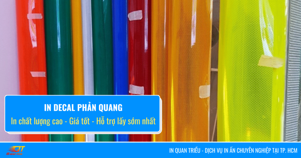 in decal phản quang