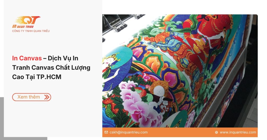 In Canvas – Dịch Vụ In Tranh Canvas Chất Lượng Cao Tại TP.HCM
