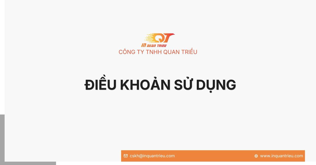 Điều khoản sử dụng