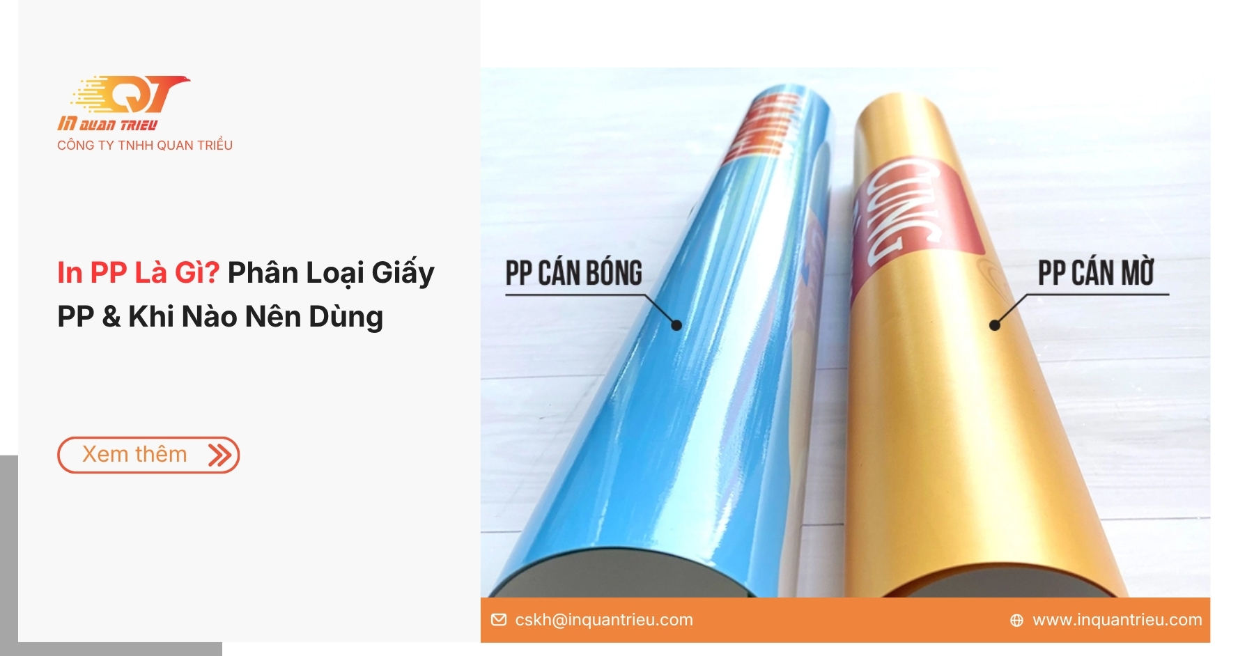 In PP Là Gì? Phân Loại Giấy PP & Khi Nào Nên Dùng