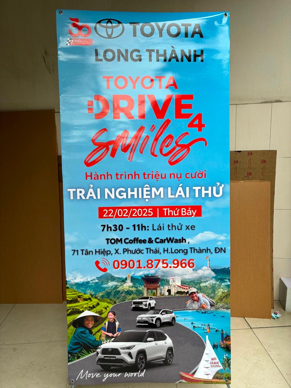 In Standee – Toyota Long Thành