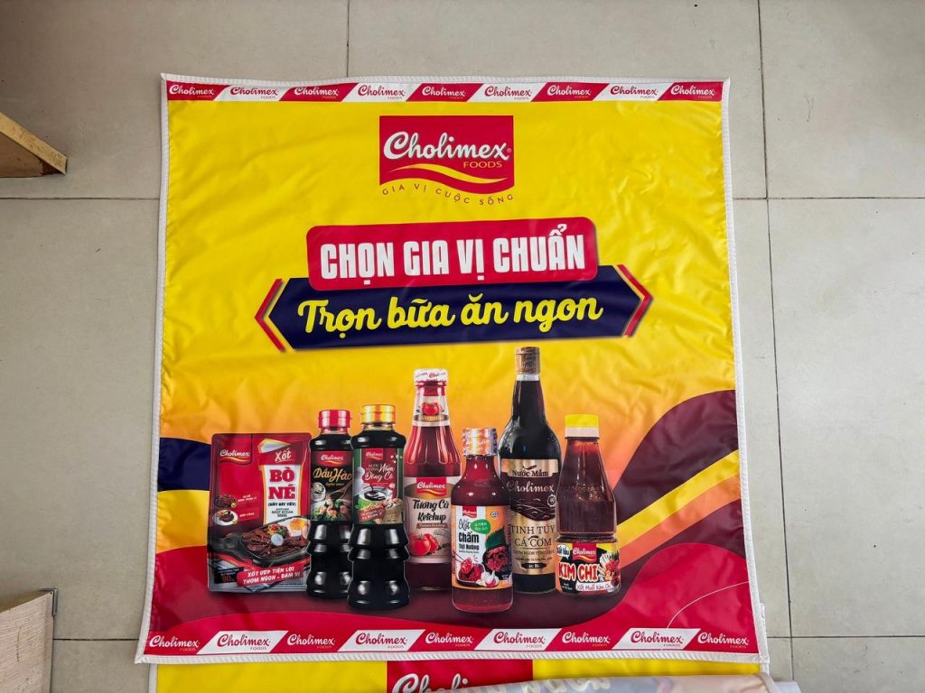 In Poster Cholimex – Chọn Gia Vị Chuẩn, Trọn Bữa Ăn Ngon